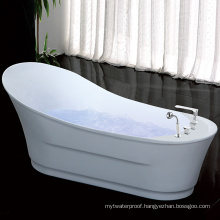Single Use with Charming LED Light Air Jet Oval Tub